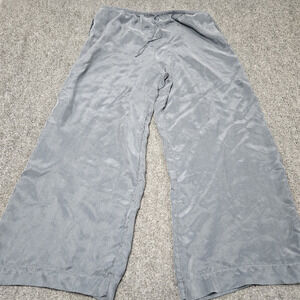 Victorias Secret Lounge Pants Extras Large XL Gray Wide Leg Pajamas Cupra Sleep